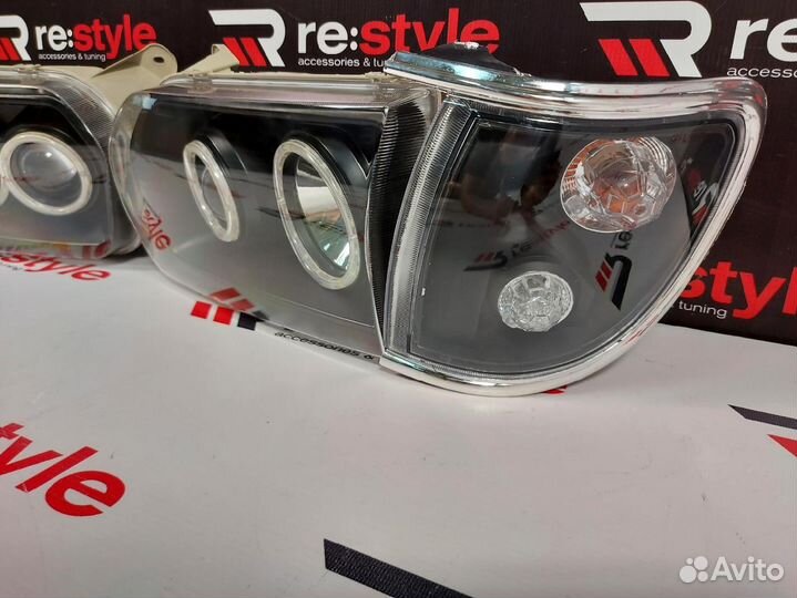 Фары Nissan Terrano R50 LED Темные U1905