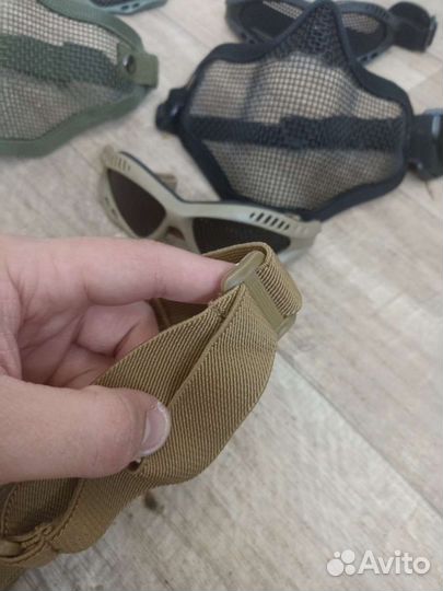 Очки для страйкбола сетка защитная маска