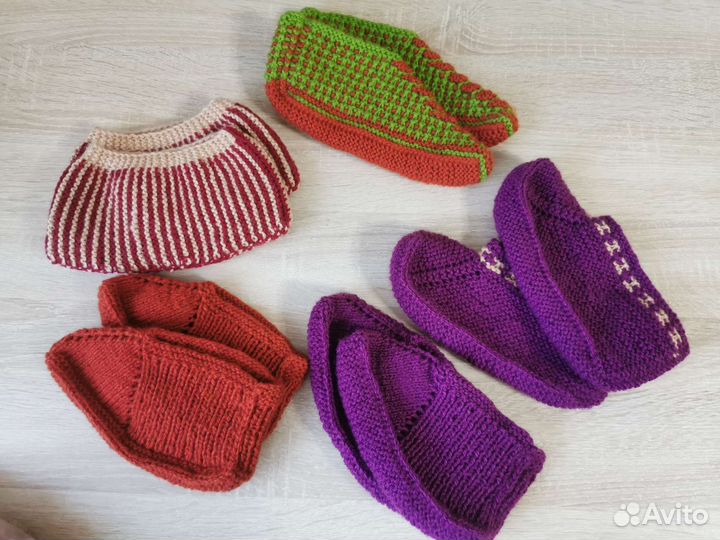 Следки вязаные ручной работы