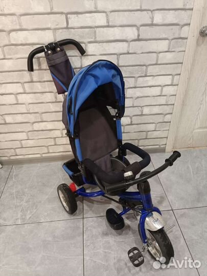 Детский велосипед с ручкой бу