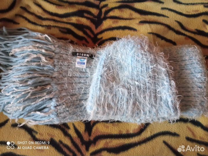 Комплект шапка и шарф