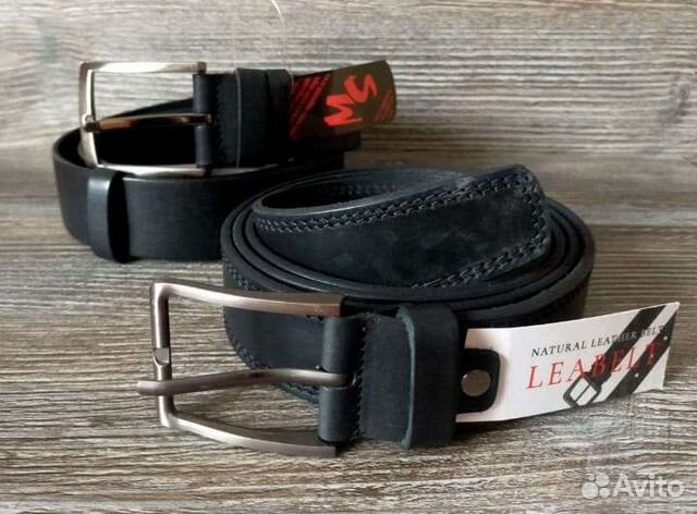 Мужской кожаный ремень великан.Новый