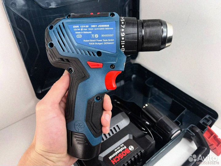 Аккумуляторный шуруповерт