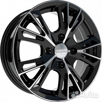 R15 4x100 6J ET48 D54,1 Скад Монреаль Алмаз