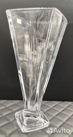 Хрустальная ваза Богемия 28 см