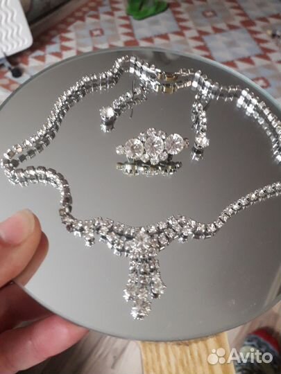 Чешский комплект бижутерии