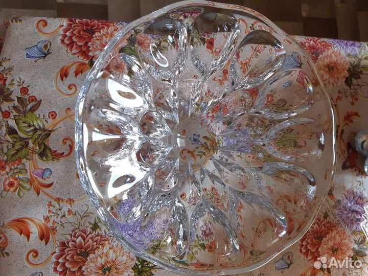 Ваза хрусталь