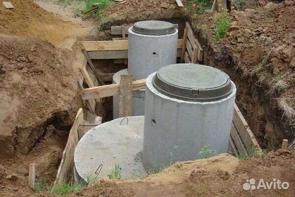 Канализация,стаканы,септики под ключ