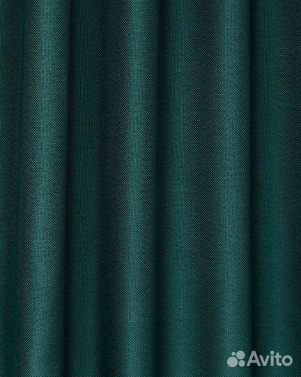 Шторы рогожка Орфей Виридиан