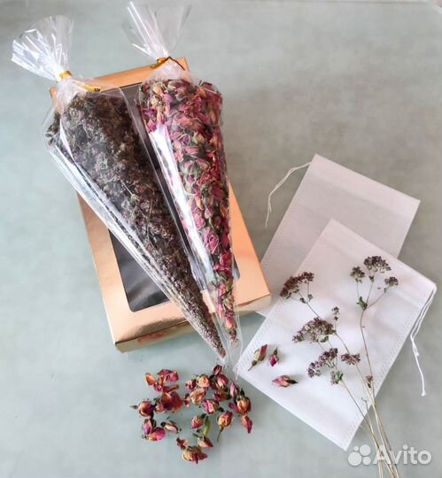 Чайные пакетики для ванны