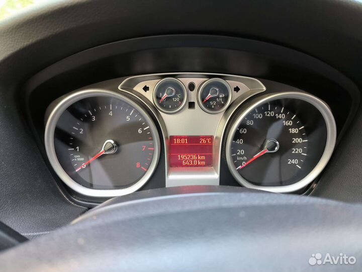 Ford Focus 1.8 МТ, 2008, 195 000 км