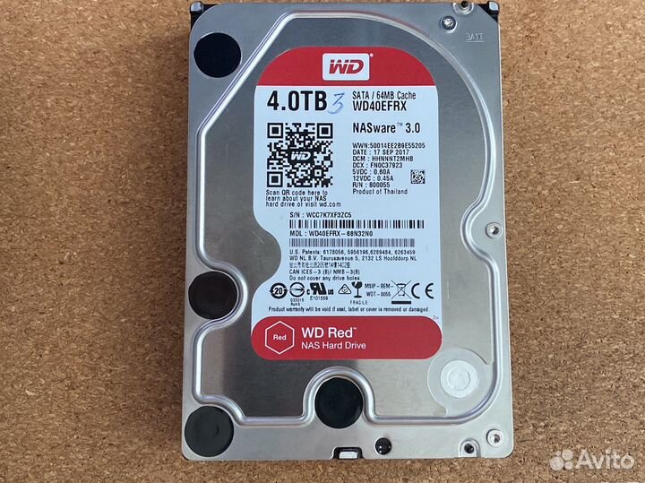 Жесткий диск Western digital 4 TB