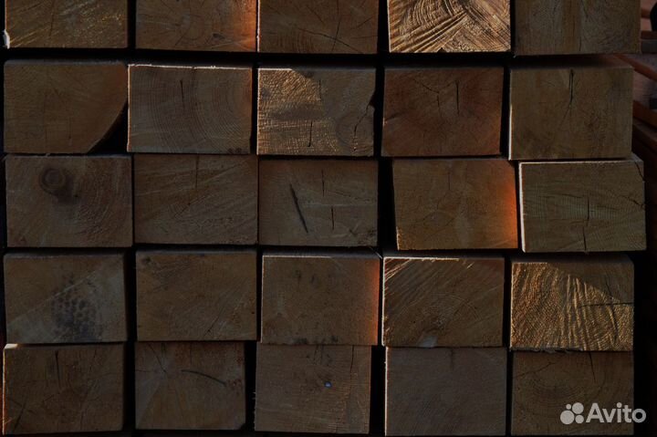 Домашний брус лиственницы