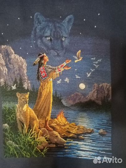 Вышитая картина Скрытые духи Dimensions