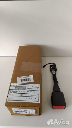 Поясной ремень 1 ряд сидений BMW 72117435665