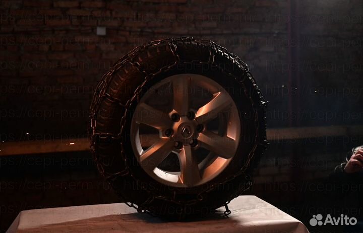 Цепи противоскольжения погрузчик 6.5-10