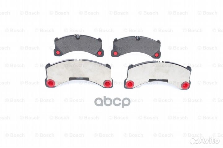 Колодки тормозные дисковые перед 0986494757