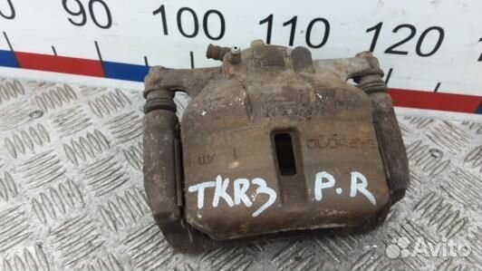 Суппорт тормозной передний правый nissan qashqai J