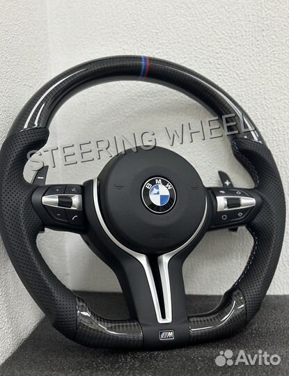 Новый руль BMW Карбон Анатомия F10 F30 E70 E90 E71