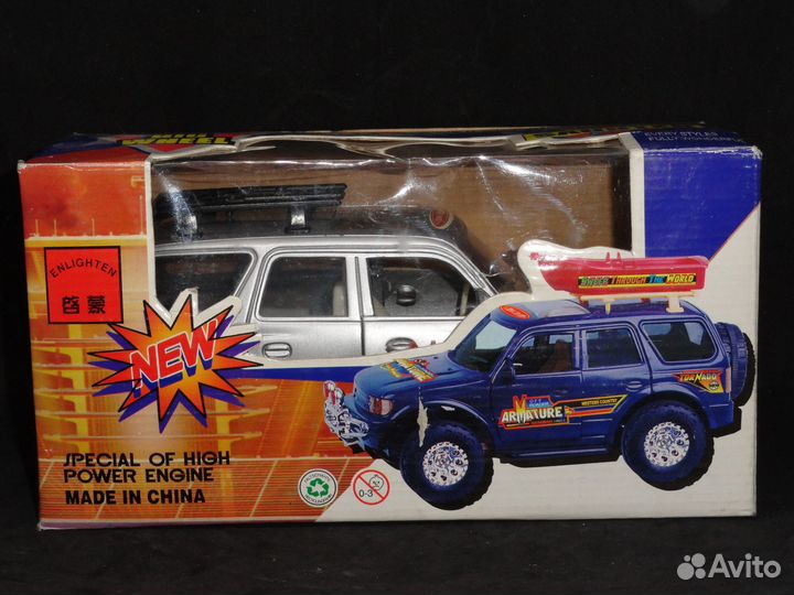 Машинка jeep инерционная