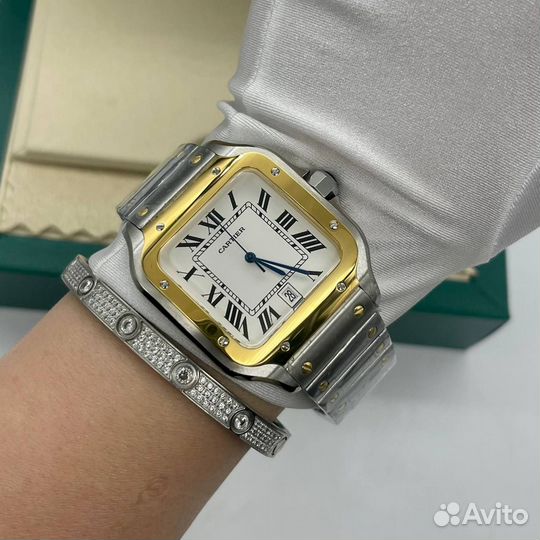 Часы Cartier Santos кварц