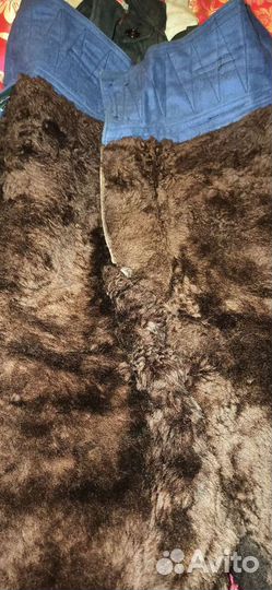 Зимний комбинезон мужской на натуральной овчине