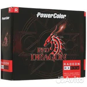 Rx 550 2 gb red dragon