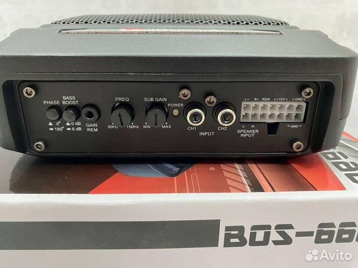 Сабвуфер 668C под сиденье авто новый