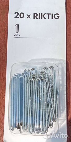 Крючки Риктиг, кольца Сирлиг Икеа