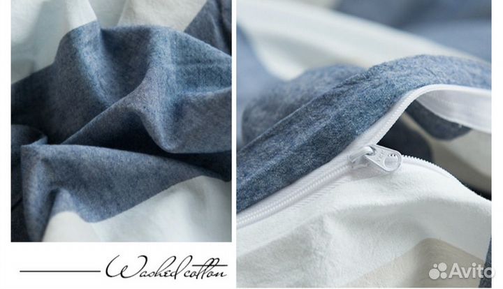 Постельное белье евро из хлопка класса А