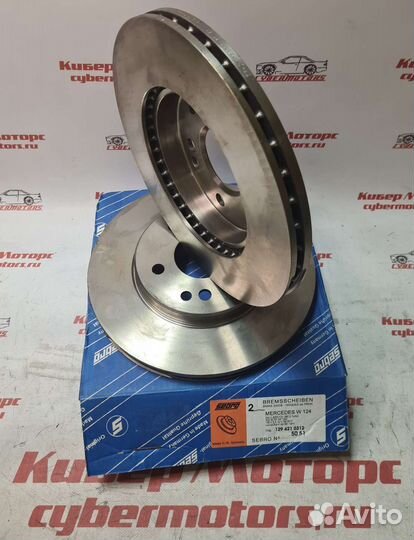 Диск тормозной передний W124/W201/S124