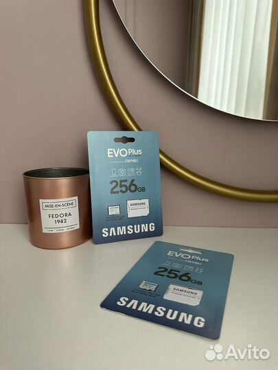 Карта памяти Samsung EVO Plus microSD 256 / 512 Gb