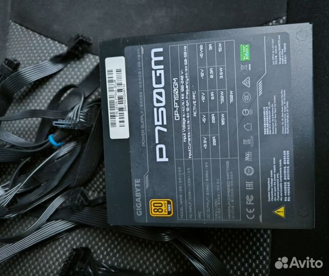 Блок питания gigabyte 750w