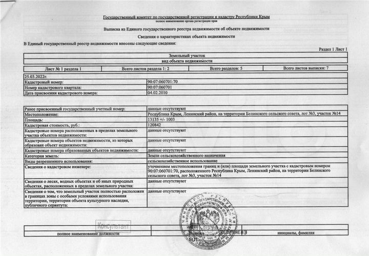 Участок 1,31 га (СНТ, ДНП)