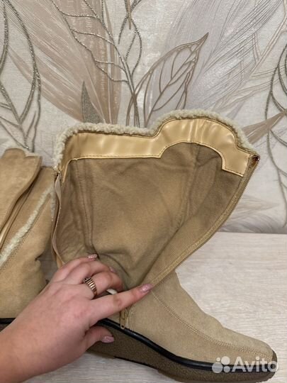 Полусапоги женские натуральная кожа