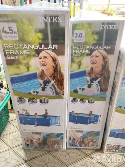 Бассейны intex надувные,каркасные болшой выбор