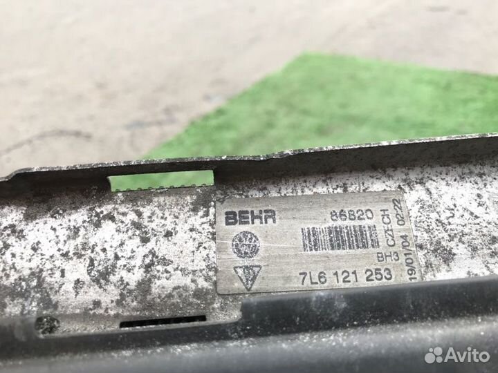 Радиатор двс Volkswagen Touareg 7L6 BAC 2006