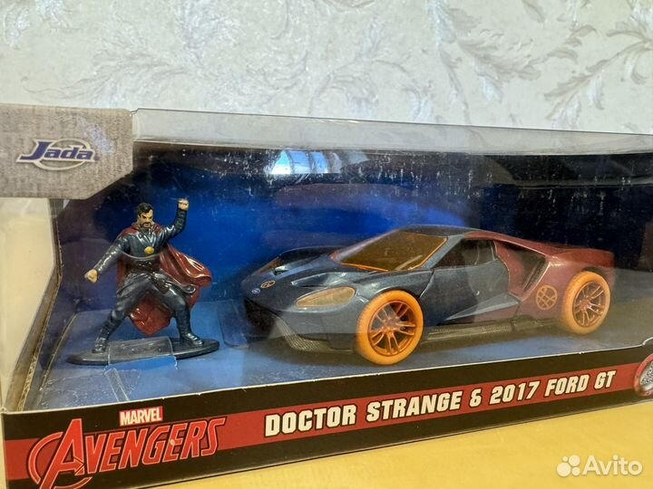 Модель авто Ford GT, jada, marvel, 1:32