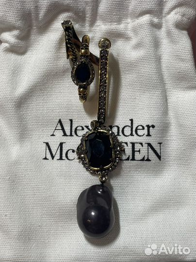 Моносерьга Alexander McQueen