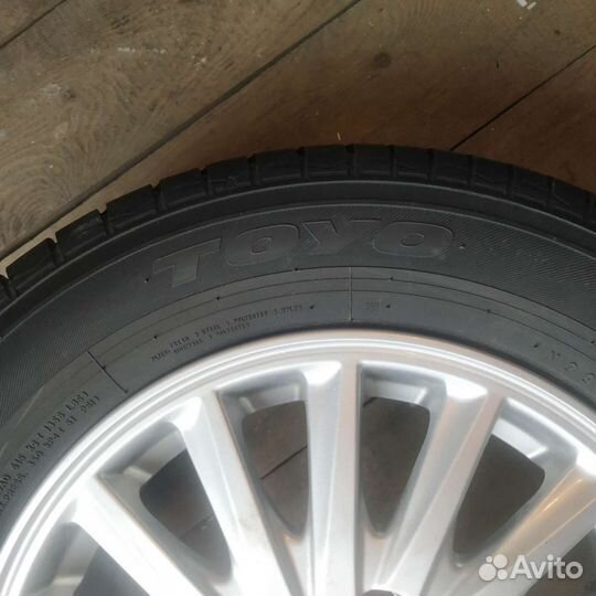 Литые диски r15 5x114.3 и шины