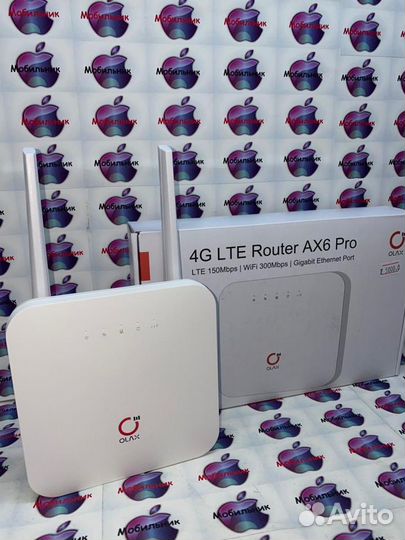 Wifi роутер 4g модем с любой sim до 300 Mbps