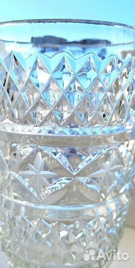 Ваза для цветов хрусталь СССР