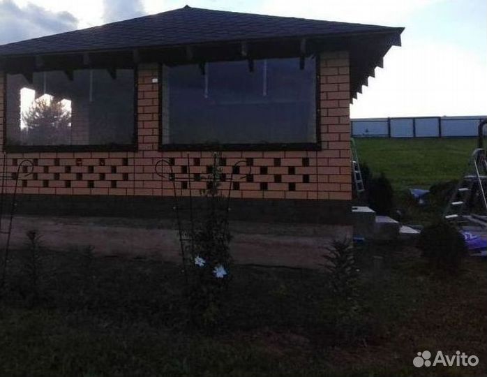 Мягкие окна для беседки