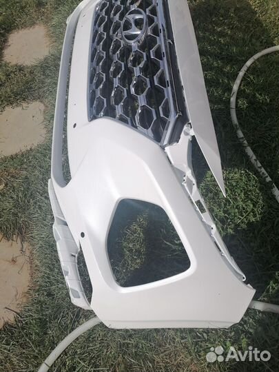 Бампер перед hyundai santa fe 4