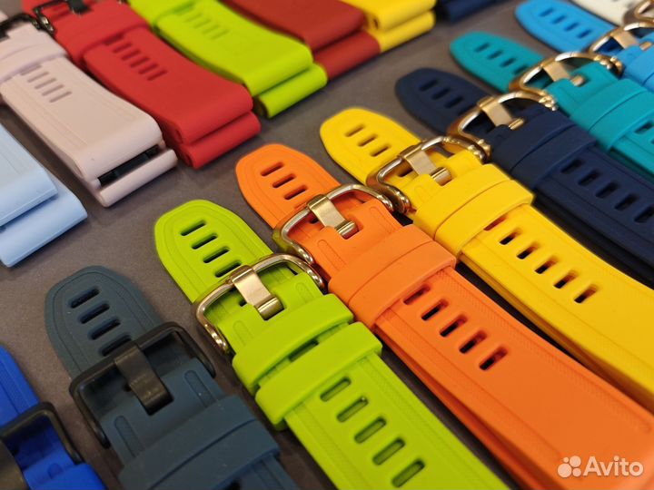 Двухцветные ремешки 20мм для Garmin fenix 7S Epix