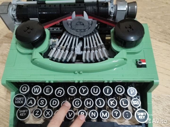 Lego печатная машинка