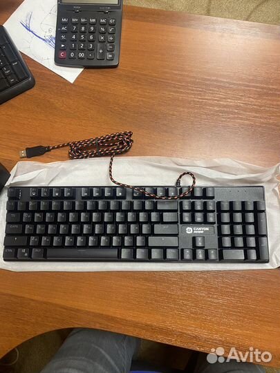 Игровая клавиатура и игровая мышь