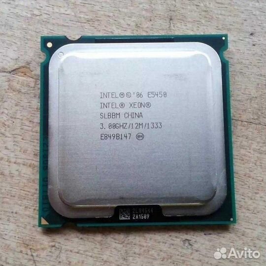Процессор xeon e5450