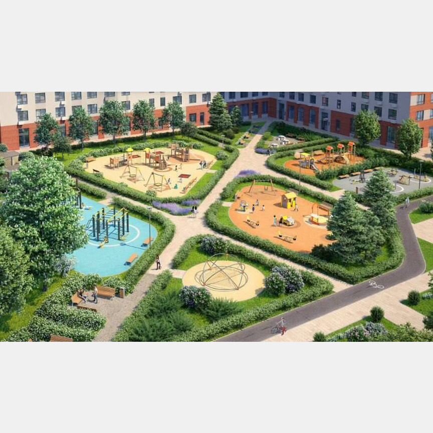 2-к. квартира, 50,8 м², 4/18 эт.