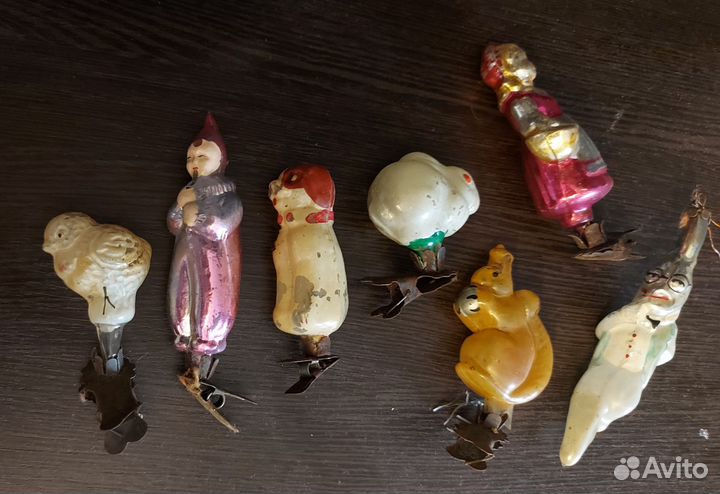 Елочные игрушки СССР